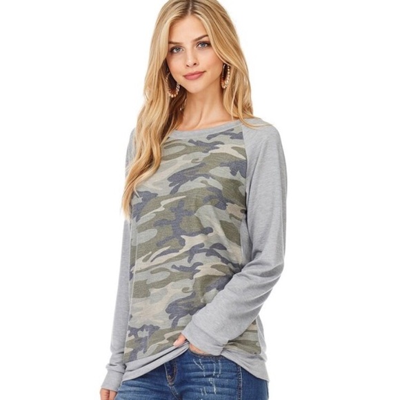 Camo French terry sweatshirt 🇺🇸 - Picture 5 of 8